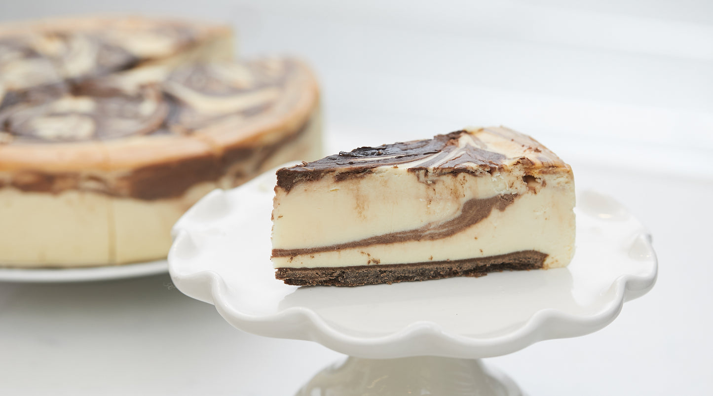 Marble Ganache Cheesecake