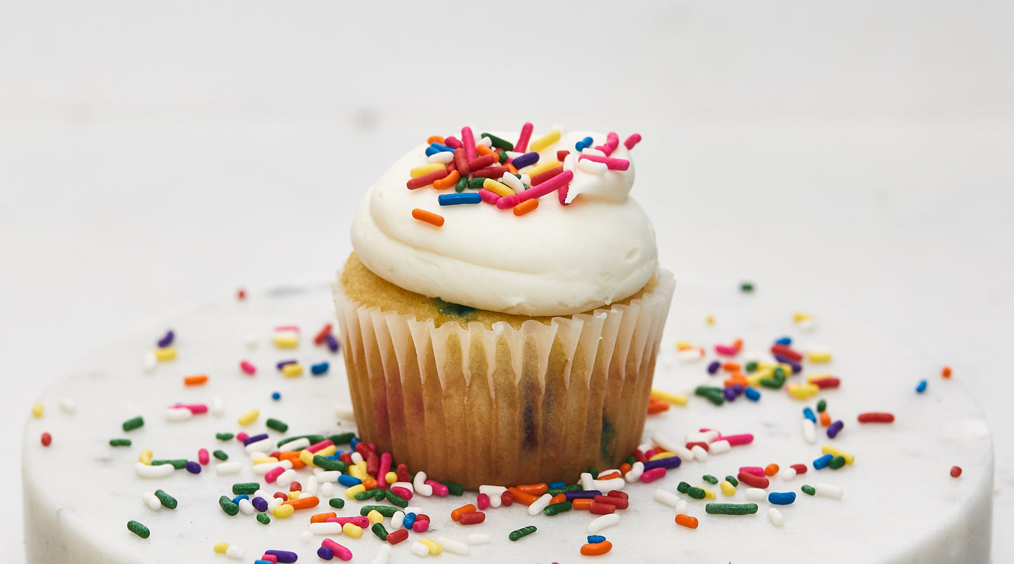 Funfetti Birthday Cupcake