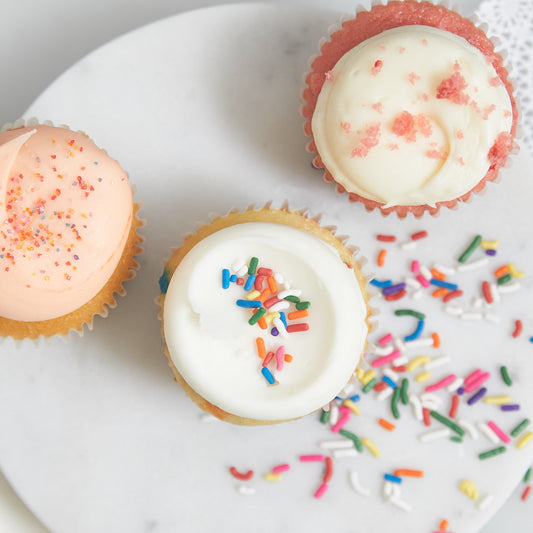 1 Dozen Assorted Mini Cupcakes