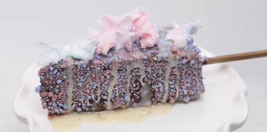 Cotton Candy Cheesecake